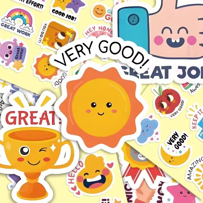 subject sticker for notebook notebook school supplies [Big Picture ...
