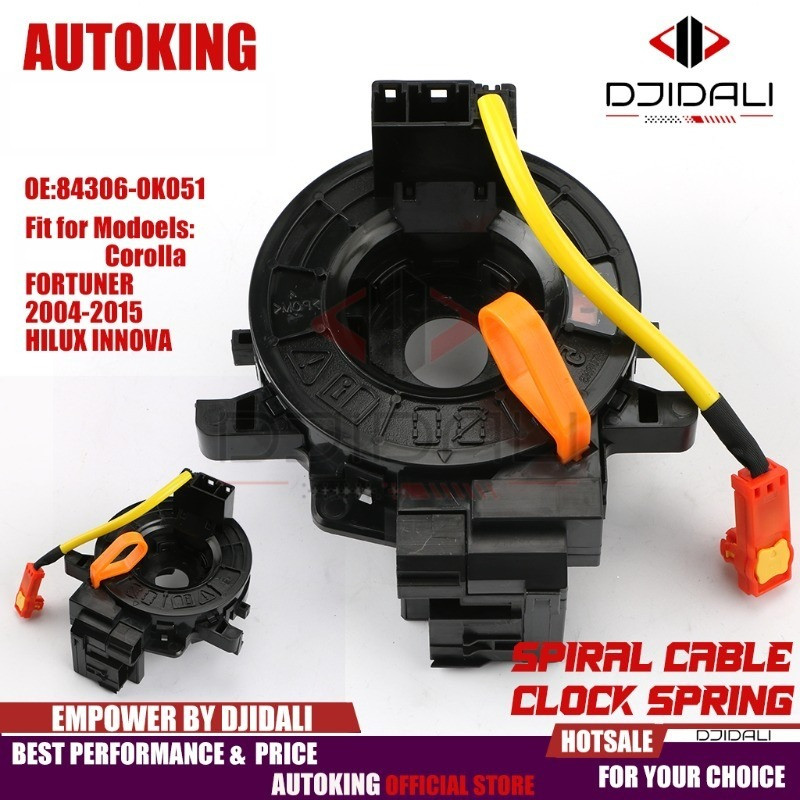 new spiral cable clock spring 84306-0k051 for corolla fortuner 2004 ...