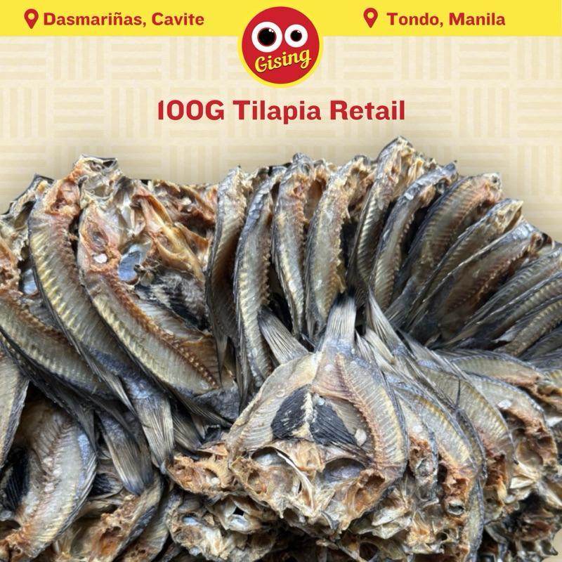 Premium Tilapia Daing Cebu - Traditional Dried Tilapia Fish ( in stand ...