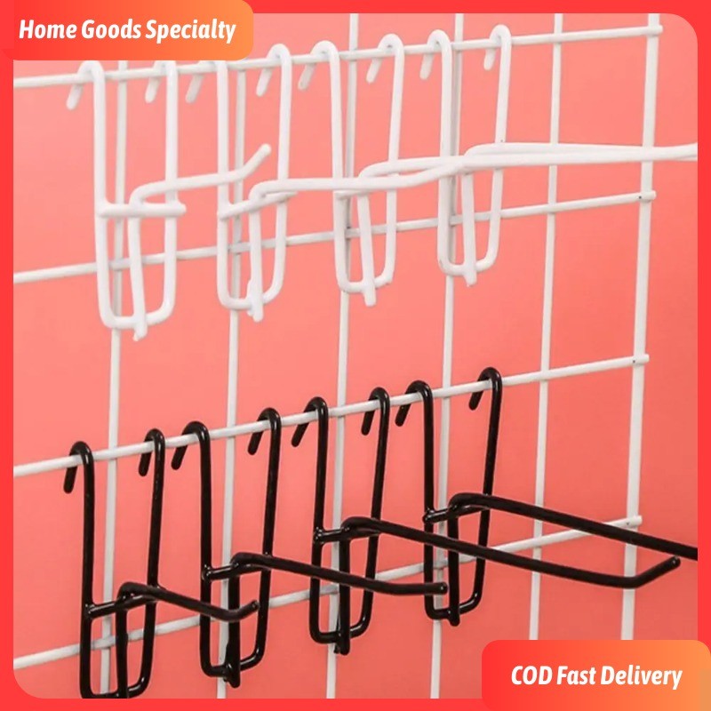 10PCS Screen Hook Coated Wire Hook Home Living Organizers Store Screen ...