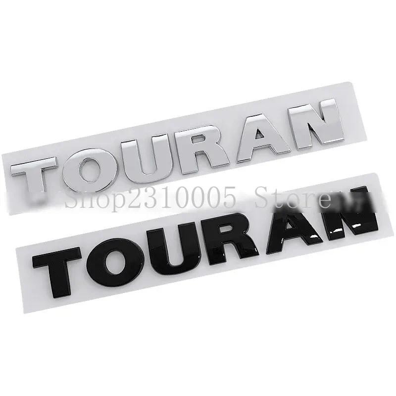 ABS Letters Car Emblem for TOURAN Old Big Bond Font Trunk Nameplate ...
