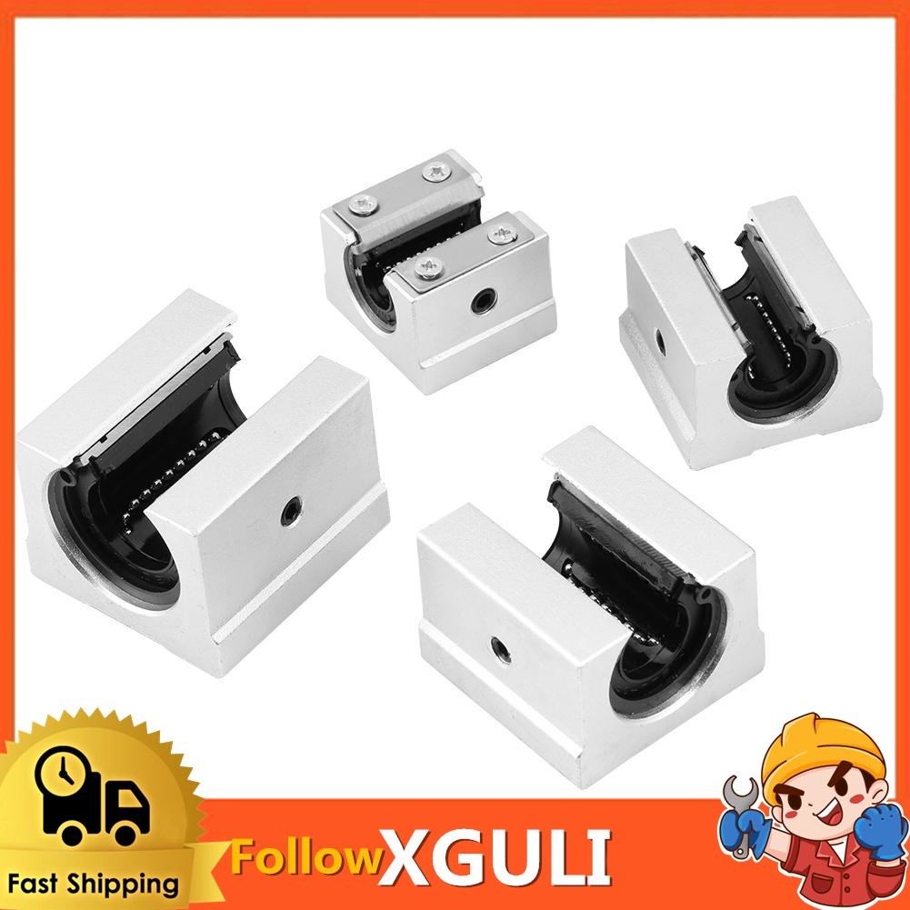 [Ready Stock] Xguli 1Pcs Metal Open Linear Bearing Slide Block Motion ...