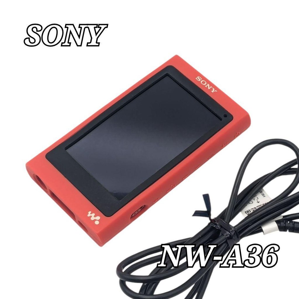 Used WALKMAN Media player NW-A36 32GB Red 