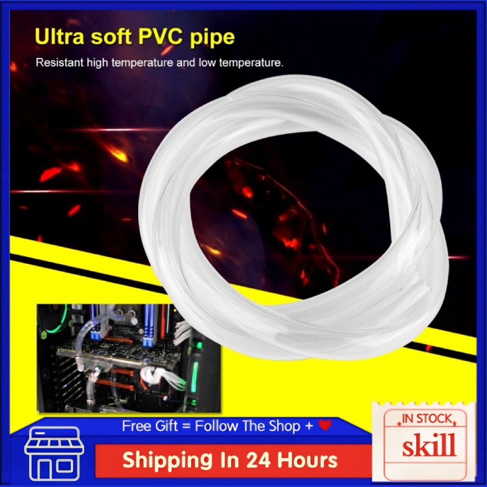 [SKL] 9.5×12.7mm Water Cooling Tube Hose Pipe For Computer CPU PC ...