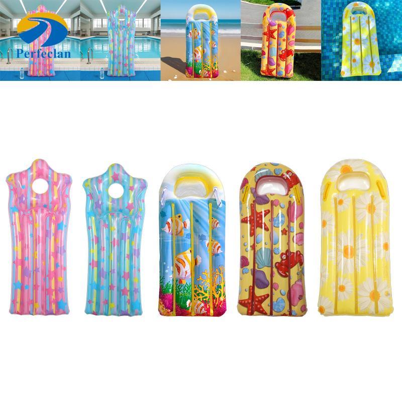 Perfeclan Inflatable Surfing Body Board for Kids Pool Float Board Swim ...