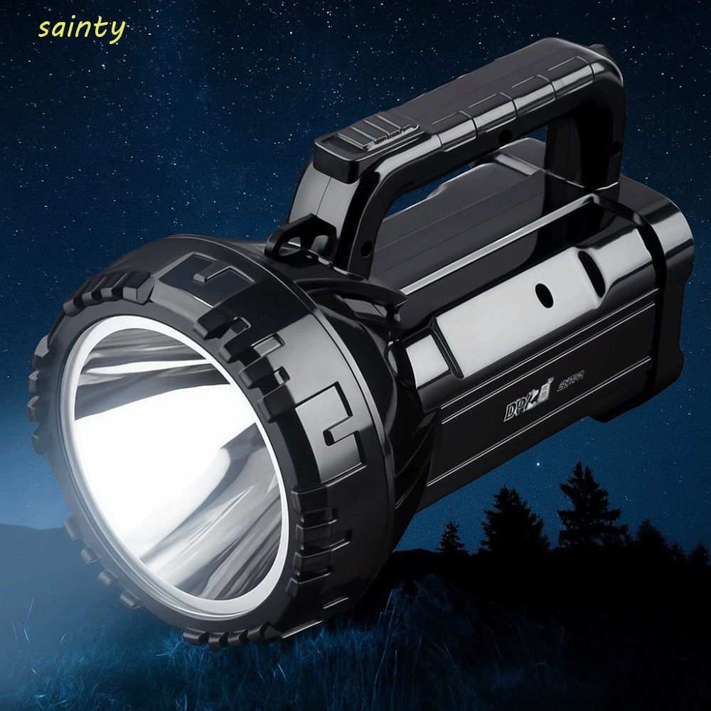 SAINTY High Power LED Flashlight, Handheld Waterproof Spotlight ...