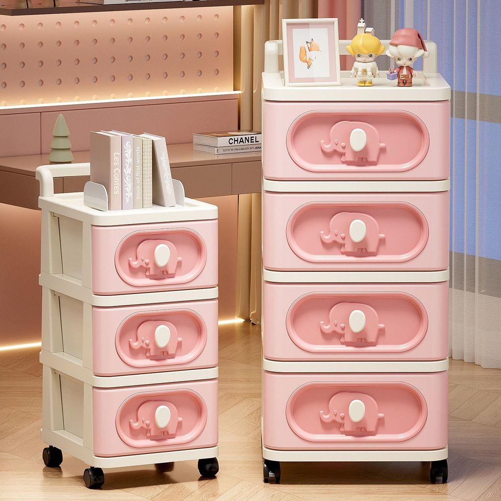 Drawer Type Stroller Rack Multi-Layer Floor-standing Baby Products Toys ...