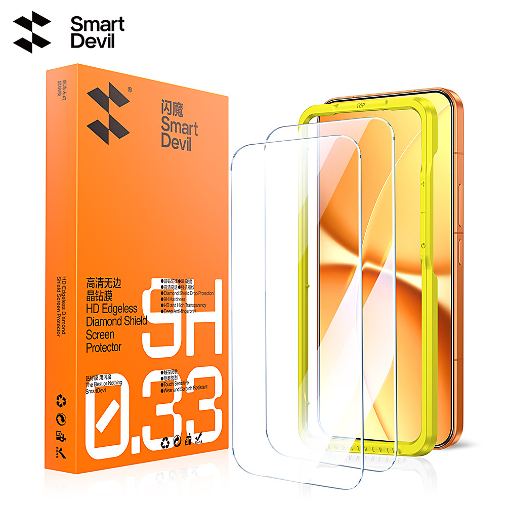 SmartDevil HD Crystal Diamond Tempered Glass For POCO X8 Pro/X8 Pro Max ...