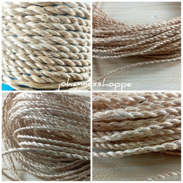 Natural Abaca Rope for Cat+kI+Scratcher:E-[7+Y:meters] | Shopee Philippines