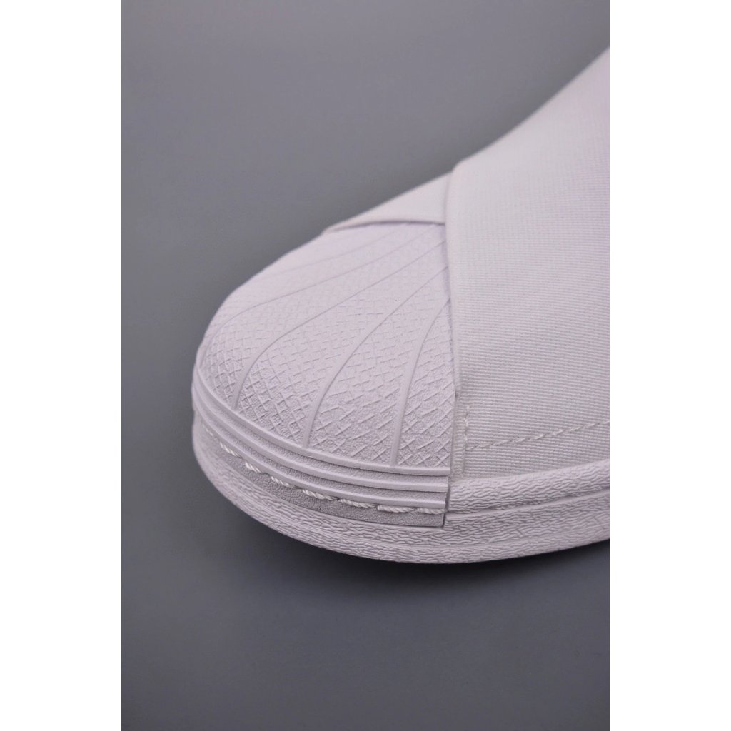 adidas gazelle silver green womens adidas Originals Wmns Superstar Slip On 'Cloud White' main image 1