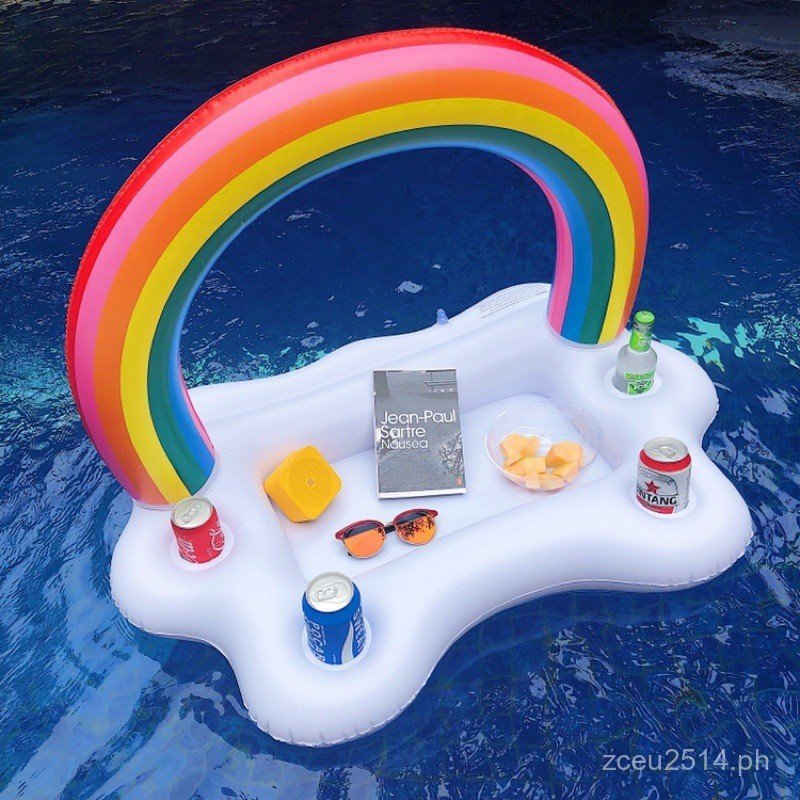 Inflatable Water Holiday Coaster In Stock Pool Party Rainbow Cloud Arch ...