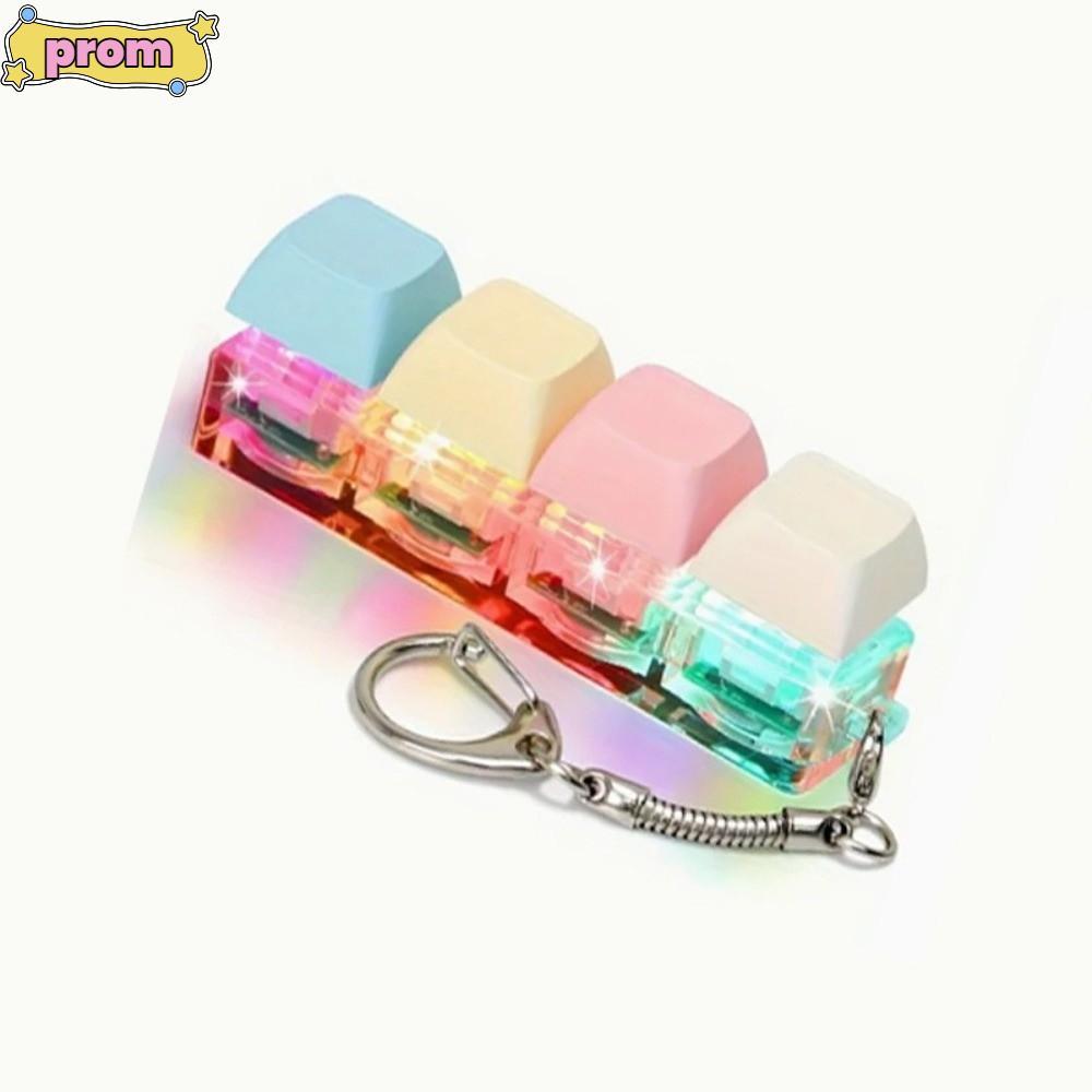 PROM Fidget Keychain, Keycap Keys Button Finger Keyboard Cap, Relief ...