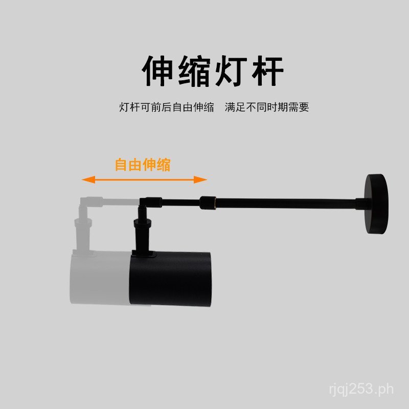Foshan Lighting Surface Mounted Side Mounted Telescopic led Spotlight ...