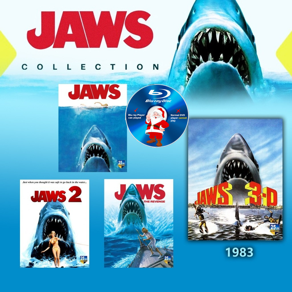 E-BLURAY JAWS COLLECTION | Shopee Philippines