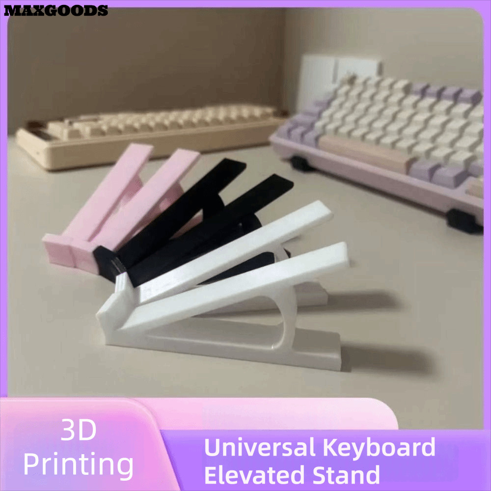 MAXGOODS 1 Pair Keyboard Elevated Stand, Plastic Raised Keyboard Angle ...