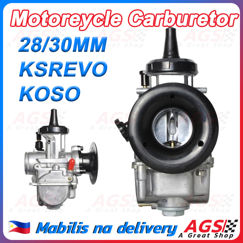 KOSO KSR EVO SUDCO 28 30mm Racing Carburetor Flat Slide Carb Carburetor ...