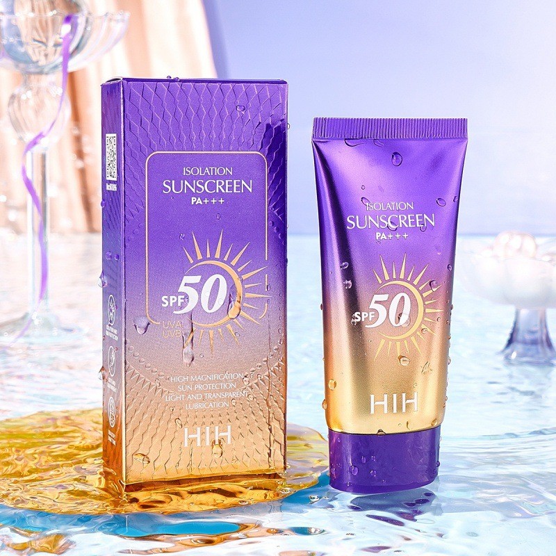 HIH Isolation Sunscreen SPF50 PA+++Waterproof Sweatproof ...