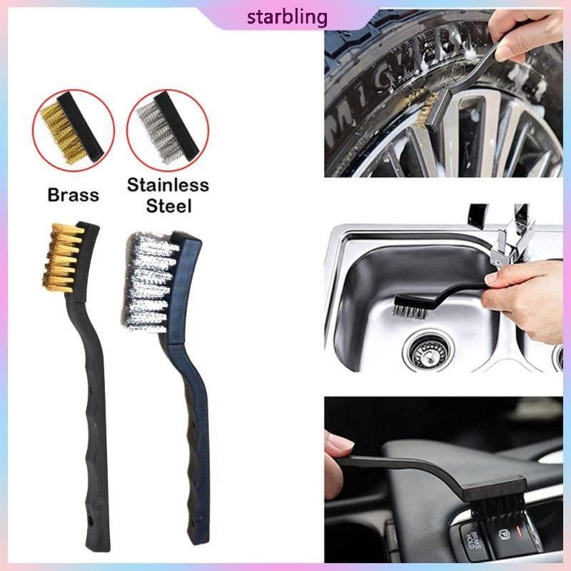 Star Copper Steel Wire Rust Cleaning Brush Heavy Duty Design for DIY ...