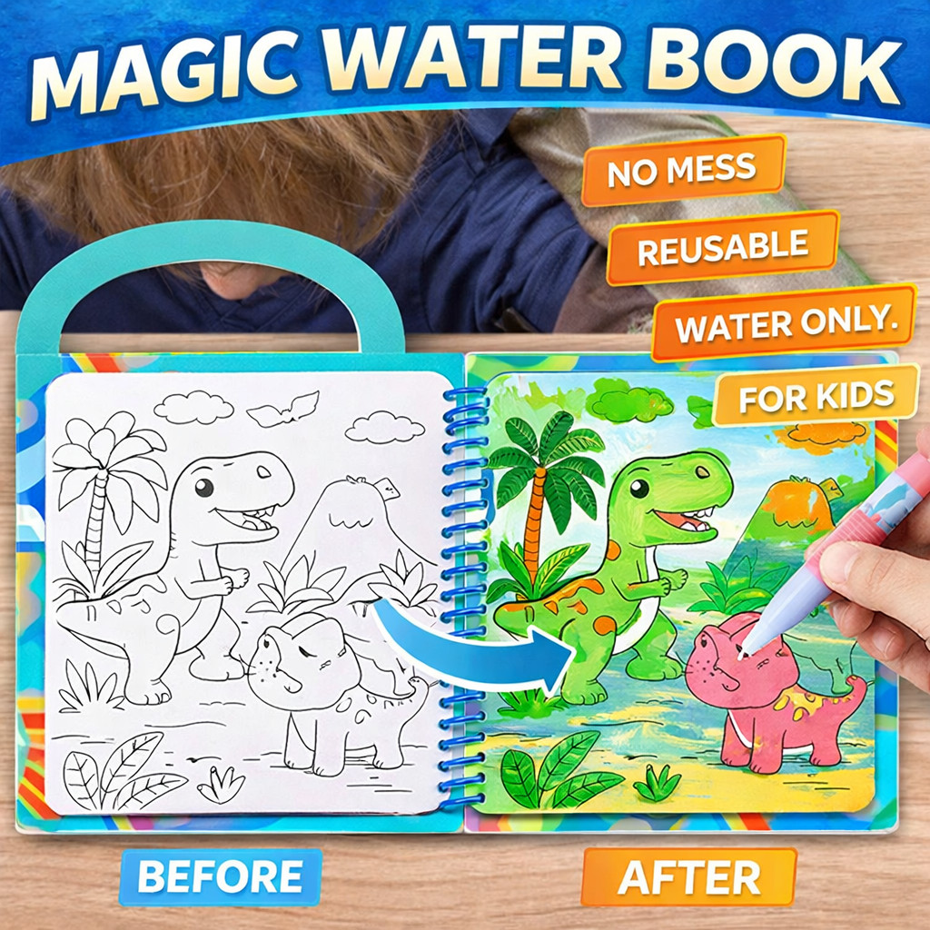 Shop reusable coloring book kids for Sale on Shopee Philippines