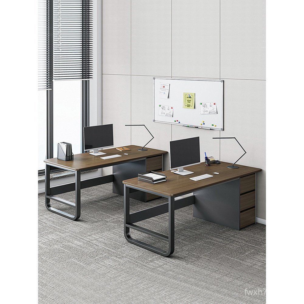 Staff Computer Desk Modern Workstation Employee Desk Simple Single ...