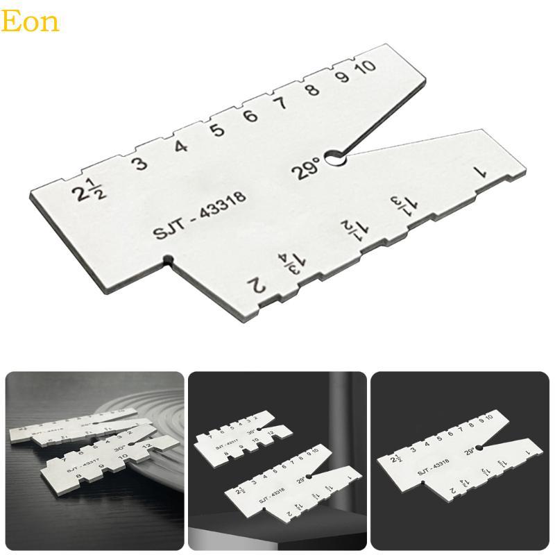 Eon 29 30 Degree Thread Gauge Angles Measuring Gauge Tool Stainless ...