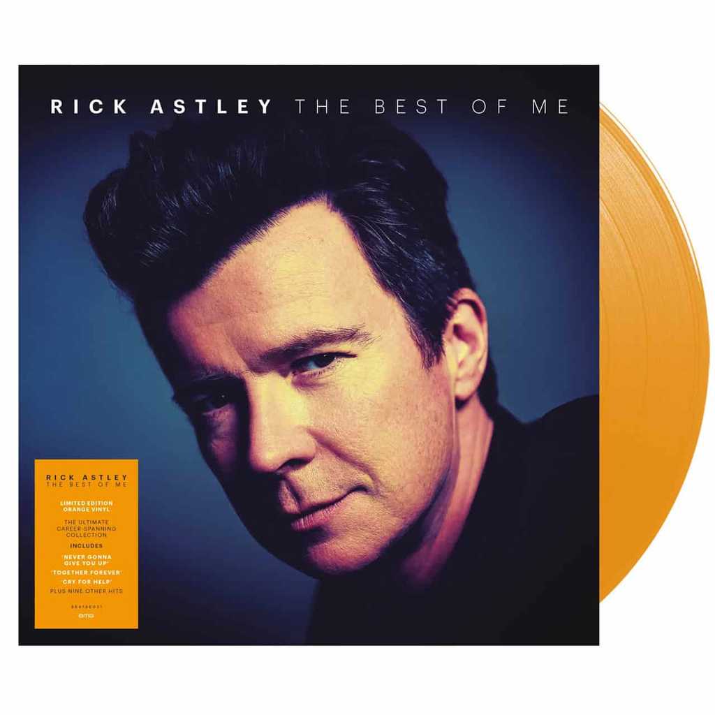 RICK ASTLEY The Best Of Me Vinyl (Indie, Orange, 1LP) | Shopee Philippines