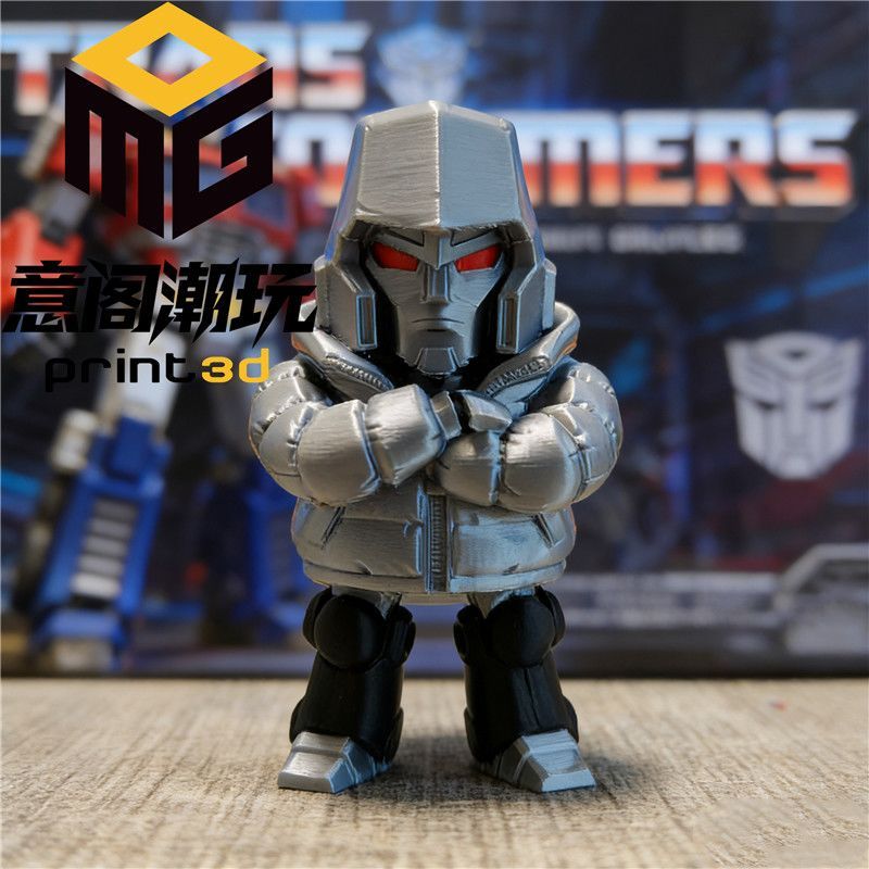 Transformers Megatron Autobot Q Version Down Jacket Hooded Style 3D ...