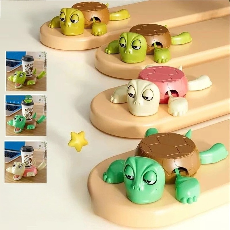 Funny Turtle Coaster Press to Pop Eyes Design Unique and Playful Cup ...