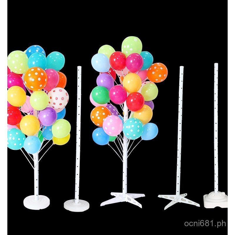 Floor Stand Display Rack Pole Support Column Base Balloon Stall Balloon ...