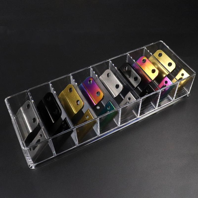 LanGood 8 Grids Guide Limitb Storage Box Electric Hair Clipper Rack ...