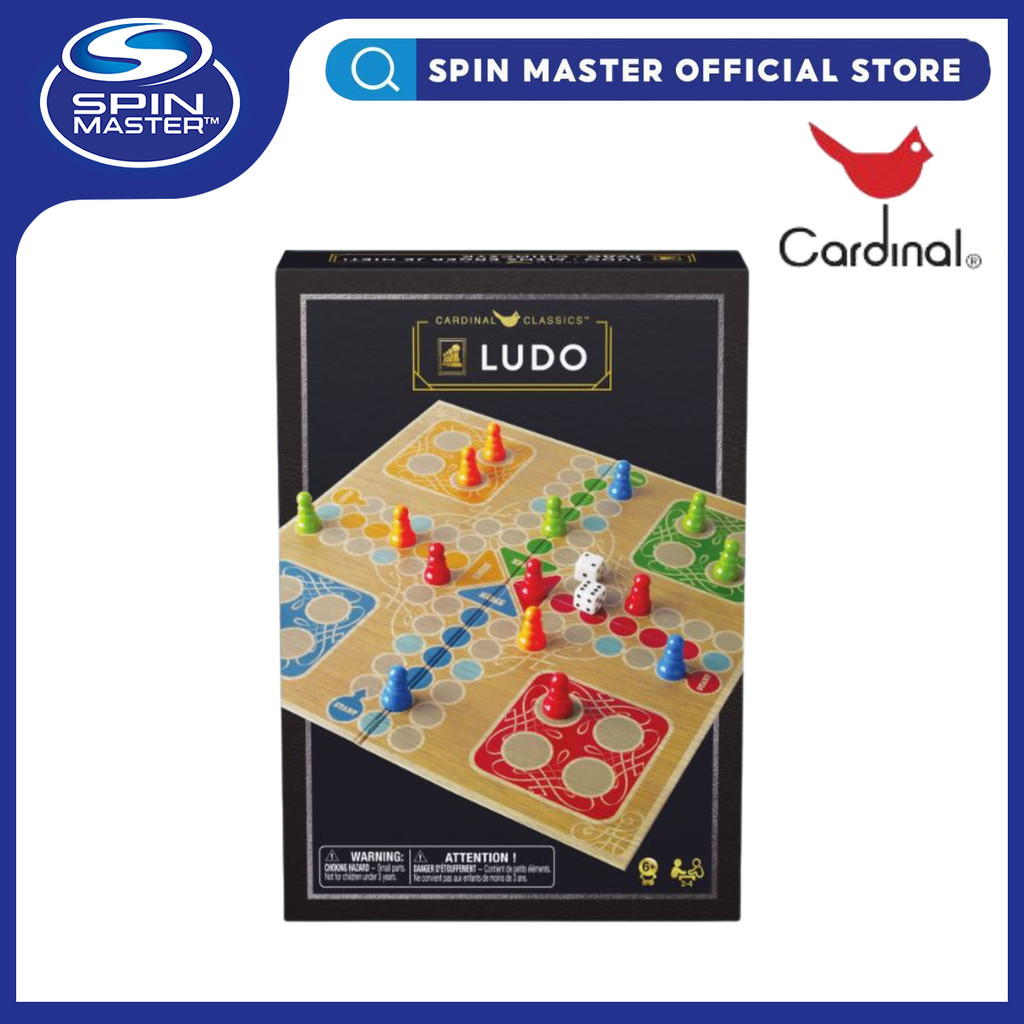 Spin Master Games, Cardinal Games Ludo , Games for Family and Kids Ages ...