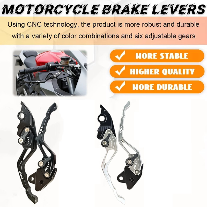 CLICK V2 CLICK V3 COMBI BRAKE LEVER CNC ALLOY SET FOR HONDA CLICK ...