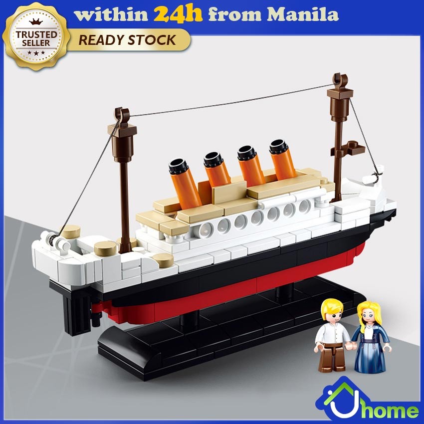 Titanic Block Titanic Model City Movies Series Mini Cruise Ship Model ...