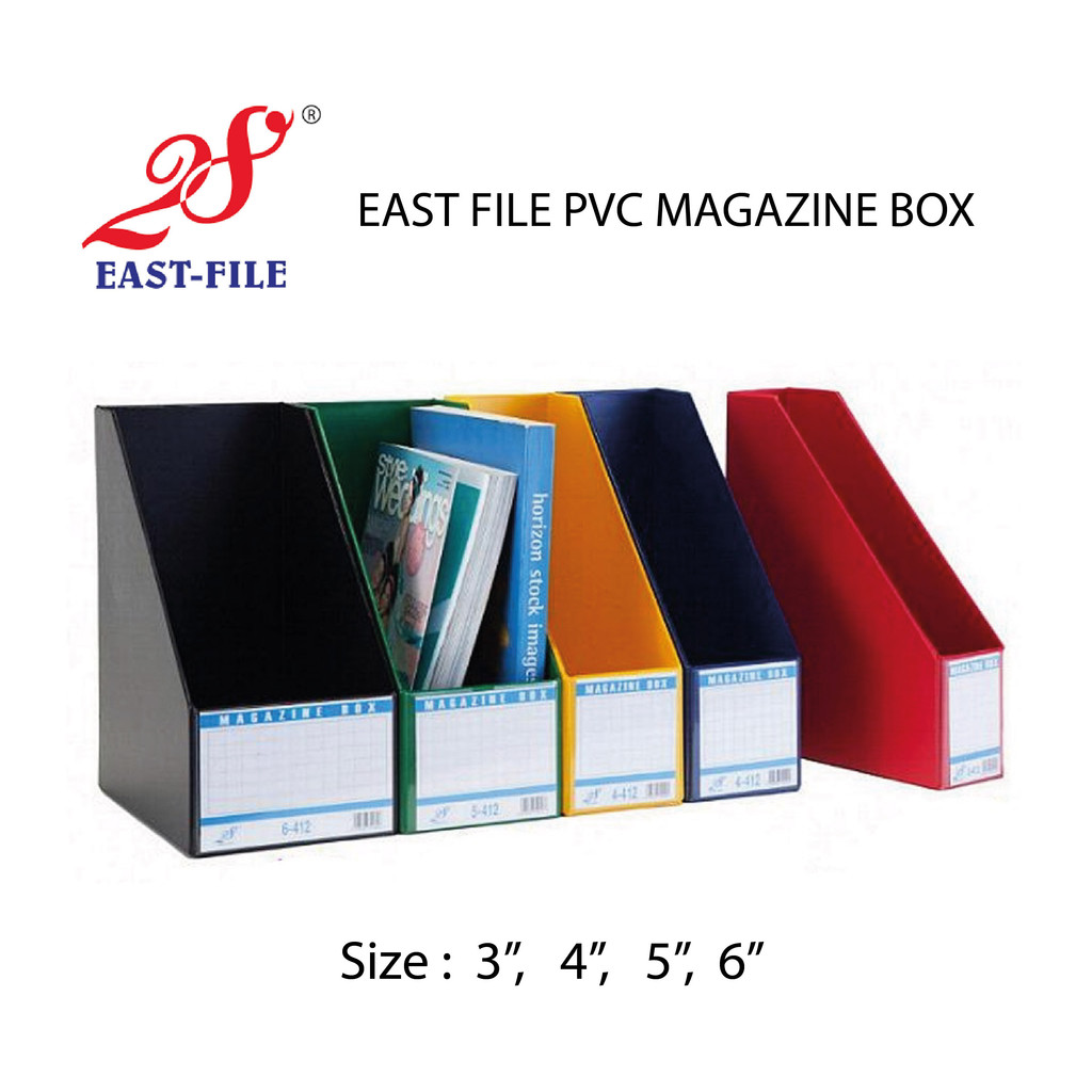 EAST FILE PVC MAGAZINE BOX | Shopee Philippines