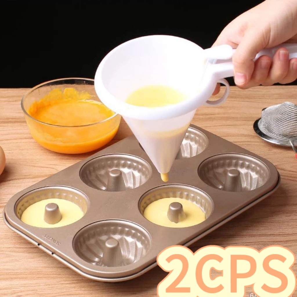 【Ready Stock】Handheld Cream Funnel Food-Grade Plastic Cake Tool ...