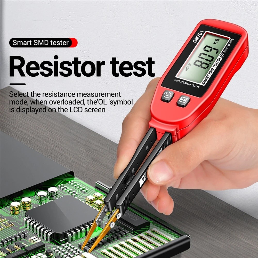 GN701 Smart SMD Tester Smart SMD Tester Multimeter Capacitance ...