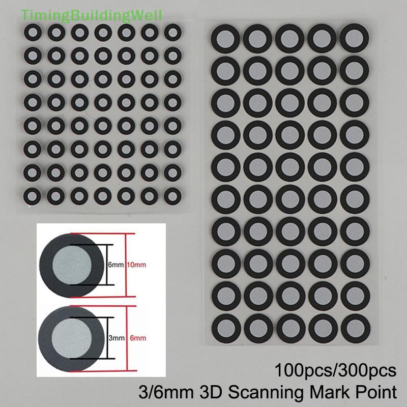 TBPH 100/300pcs 3x6mm 6x10mm 3D Scanning Mark Point For Creality CR ...