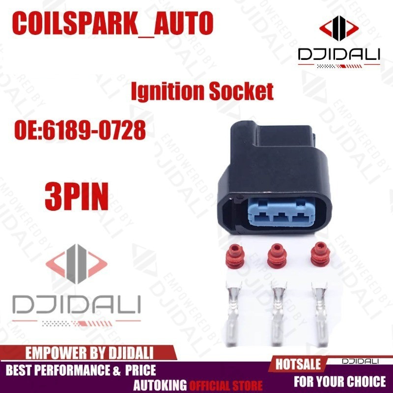 6189-0728 3 pin crv ignition socket civic dimension / es / vtec 3 ...