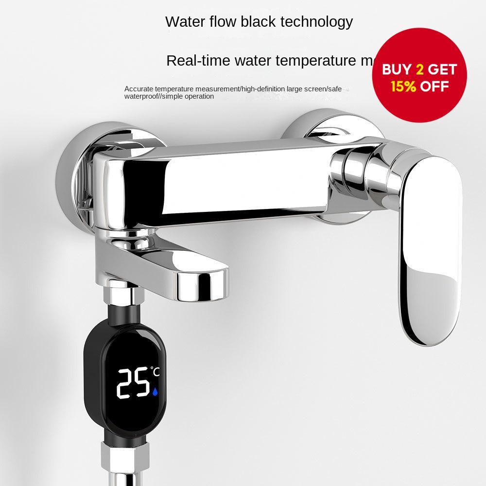 LED Digital Faucet, Water Temperature Gauge, Safe Temperature Display ...