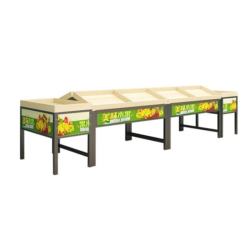 Supermarket Display Rack Shelf Display Step Ladder Type Middle Display ...