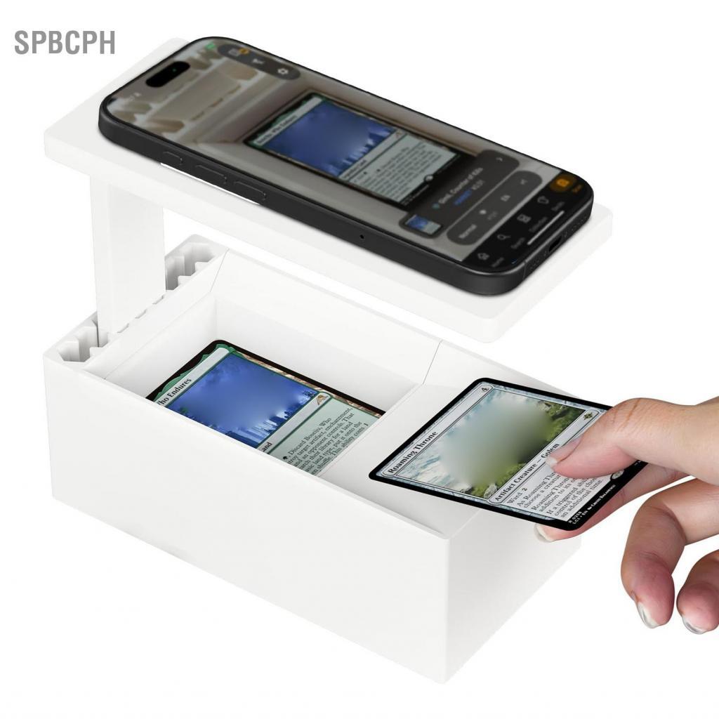 spbcph Card Scanner Stand for Trading Cards PLA Desktop Sloped Tray ...
