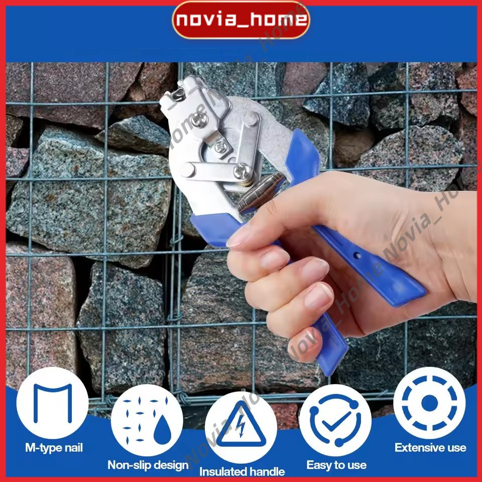 Sent From Bangkok Ring Clamp Pliers Bird Cage Stapler Wire Crimping ...