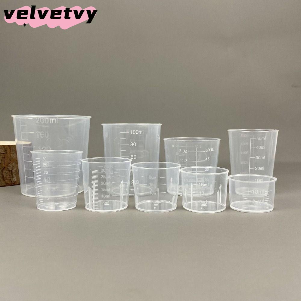 VELVETVY Graduated Measuring Cup, Plastic Measuring Jugs, Liquid ...