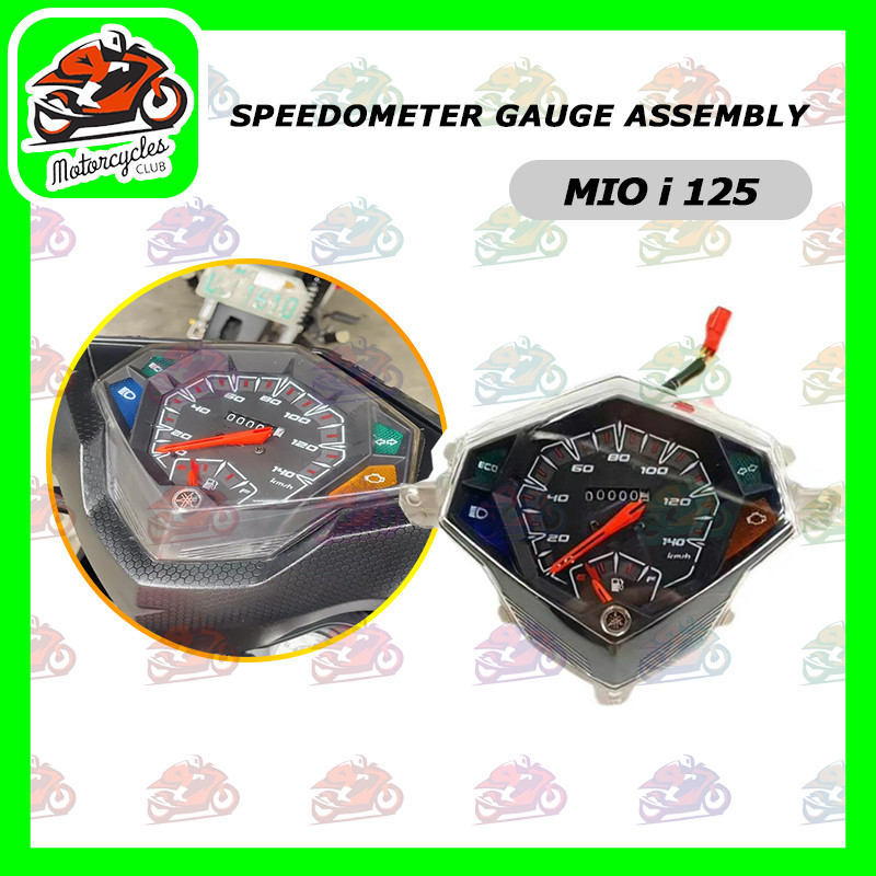 MOTORCYCLE PARTS SPEEDOMETER GAUGE ASSEMBLY FOR MIO I 125 SPEEDOMETER ...
