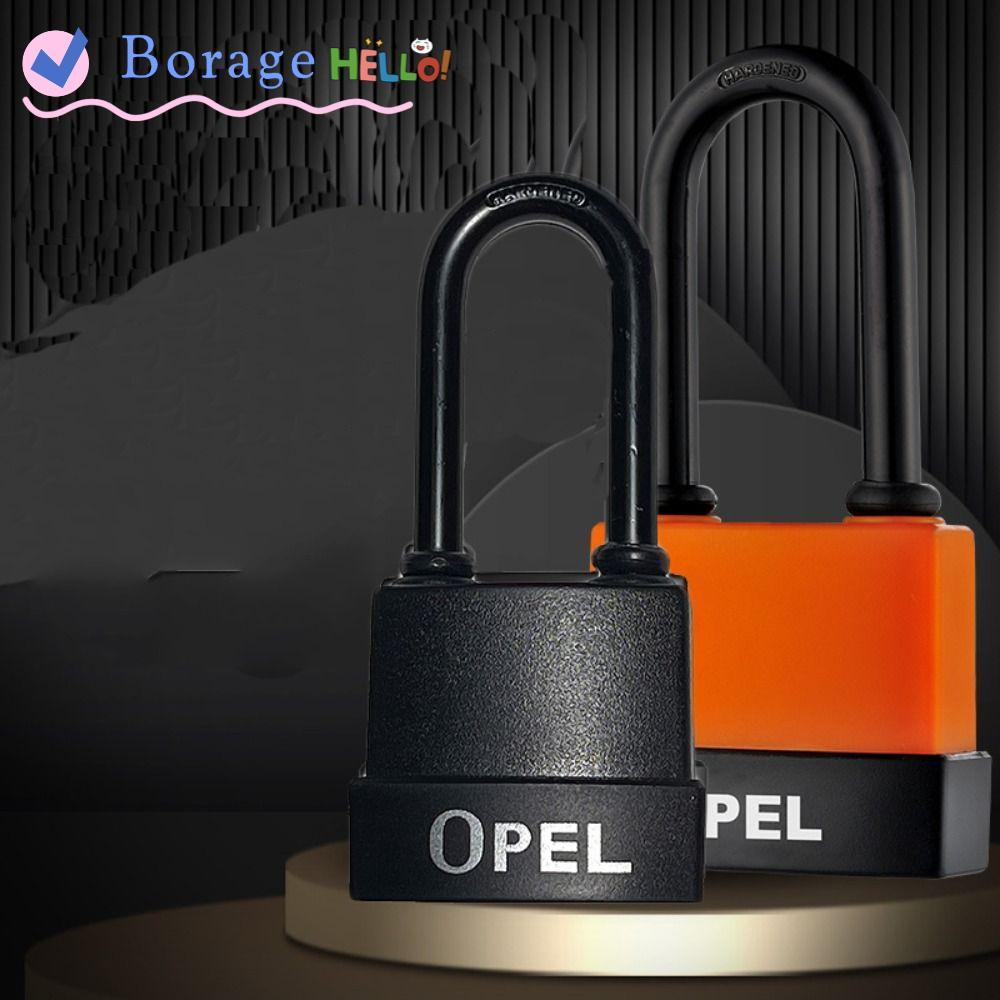 BORAGE Waterproof Lock, With Keys Anti-cut Heavy Duty Padlocks, Safety ...