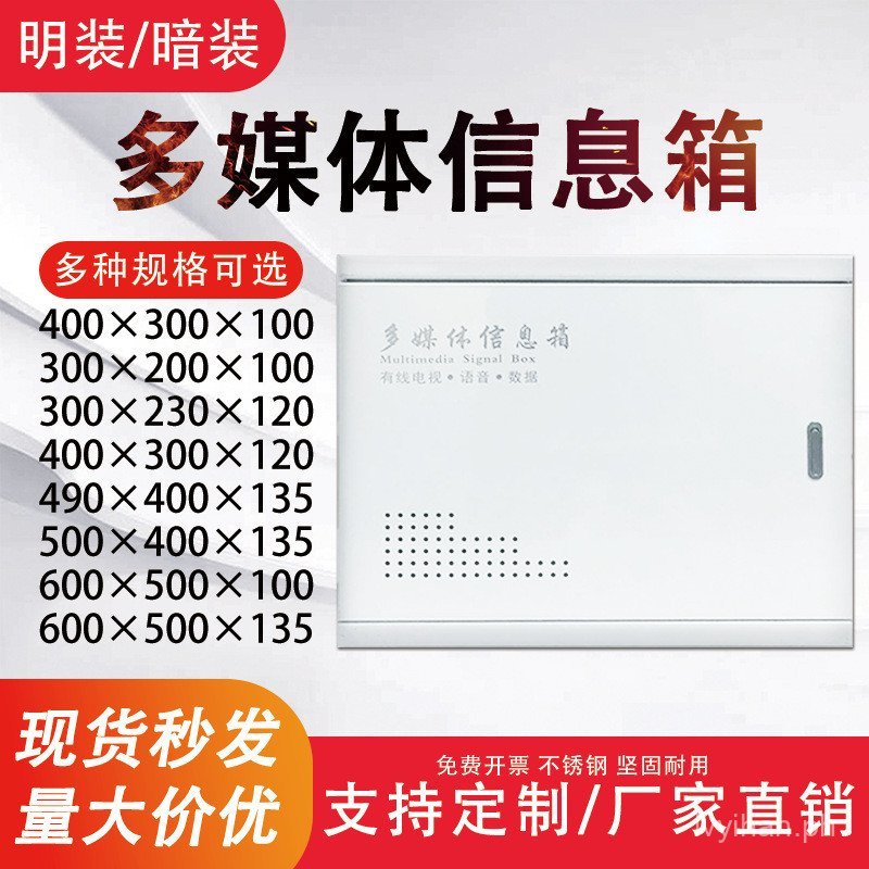 Large and Small Boxes for Home Broadband Information, Concealed and ...