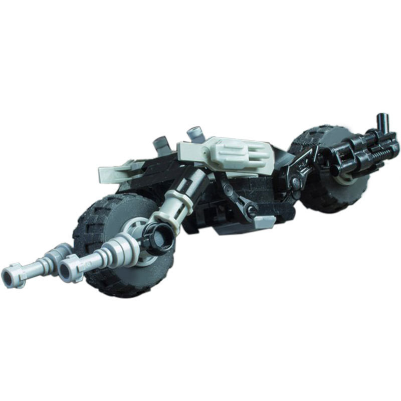 superhero Batman motorcycle model MOC Set Building Blocks Kits Toys for ...