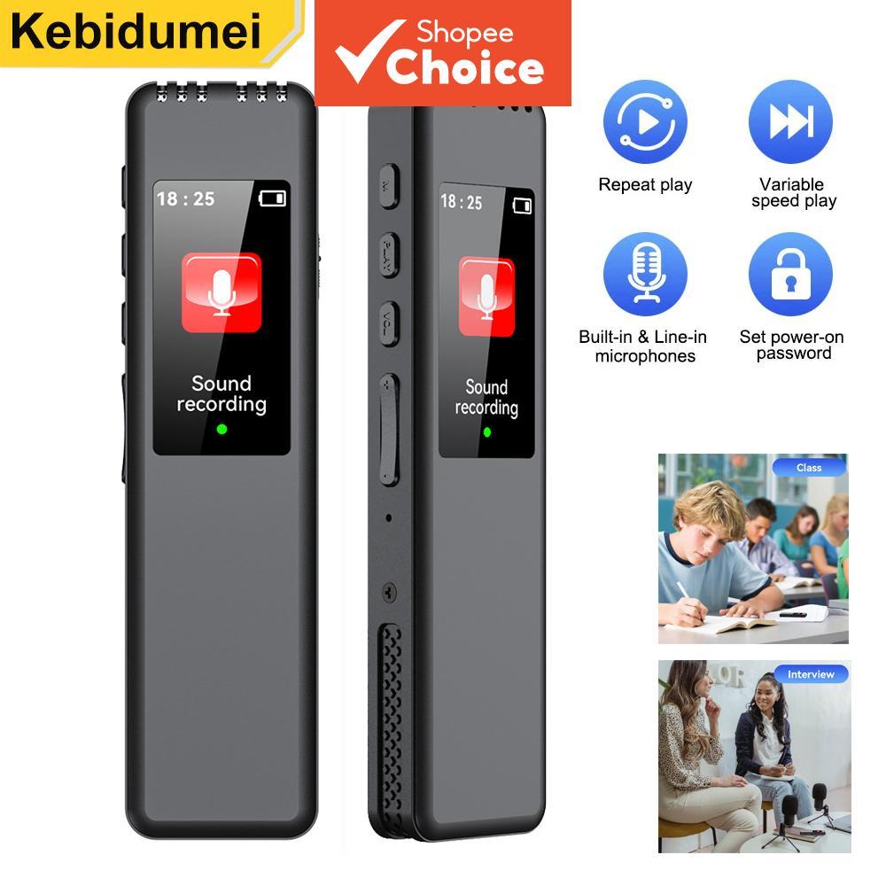 Digital Voice Recorder Pen Portable MP3 Player Audio Recorder With ...