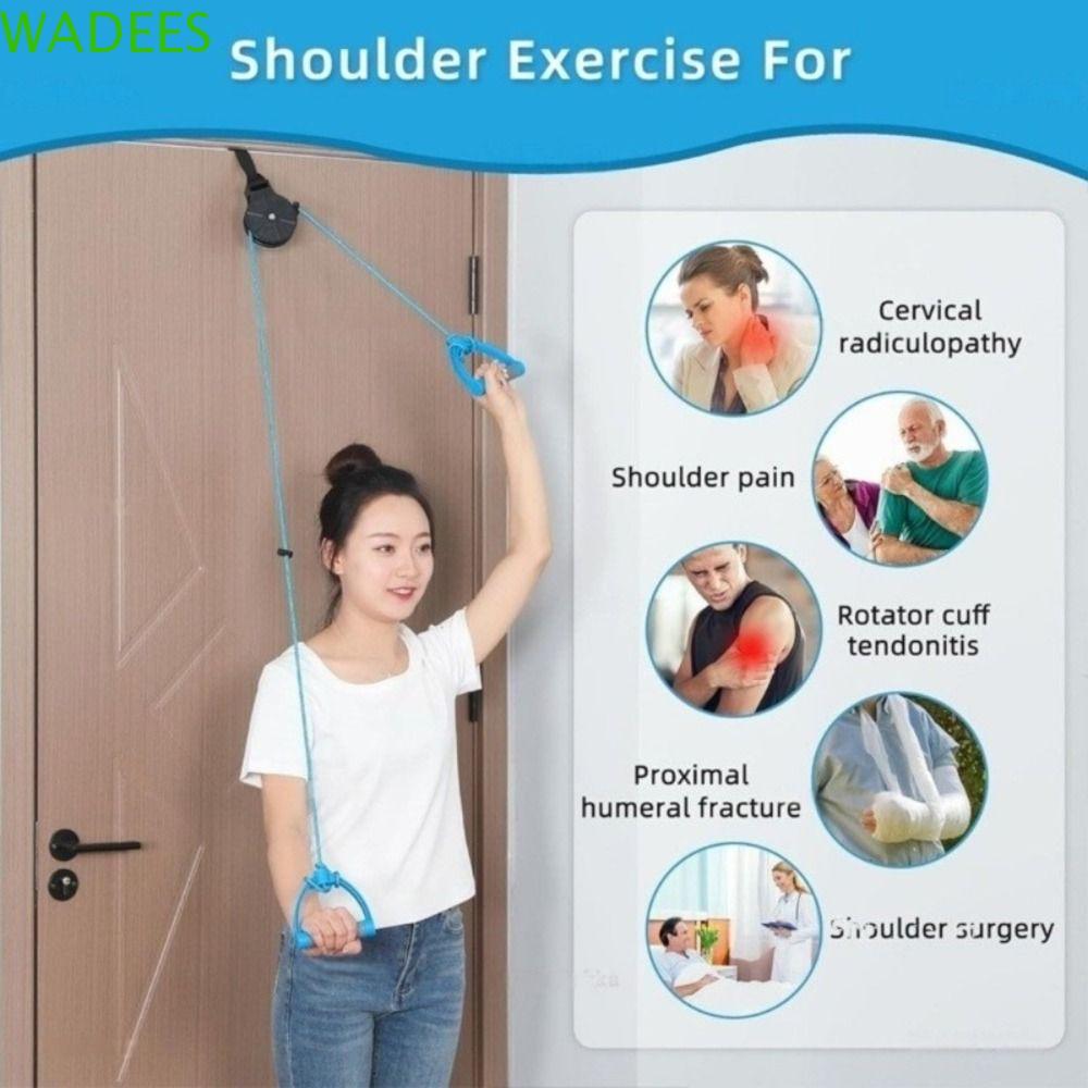 WADEES Shoulder Exercise Trainer, Upper Limb Support Frozen Rotator ...