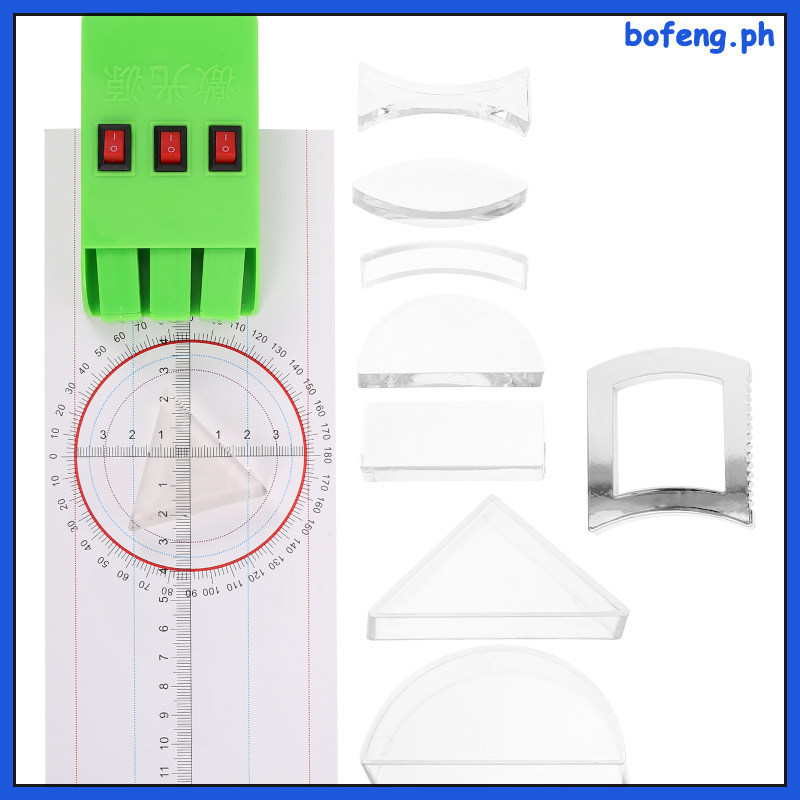 Dial Linear Light Source Optical Lens Experiment Kit Convex bofeng ...